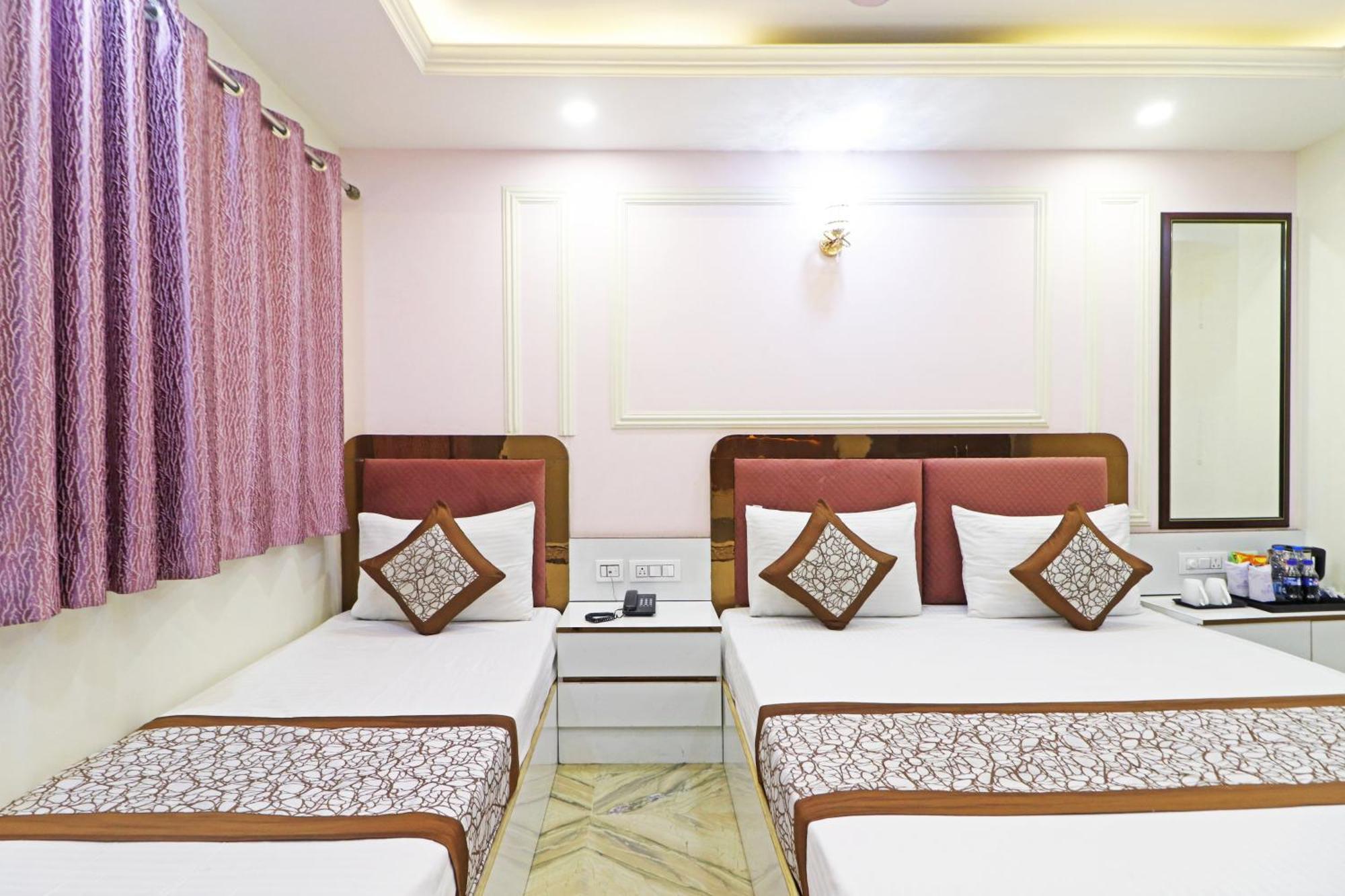 Hotel Samrat Residency 10 Mints Walking Distance Nizamuddin Railway Station New Delhi Eksteriør billede